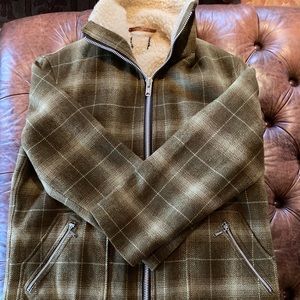 Pendleton Sherpa Lined Plaid Jacket